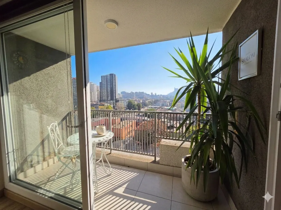 Imagen 4 de 22 de Seguro, Luminoso Y Con Vista Despejada Junto A Barrio Italia