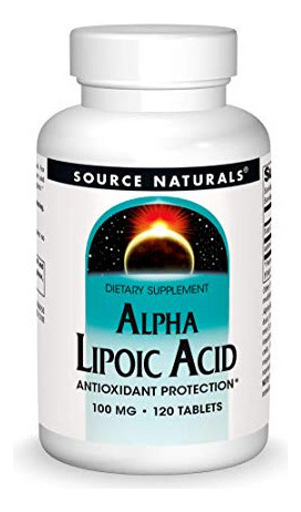 Source Naturals Ácido Alfa Lipoico 100 Mg Apoya El Metaboli