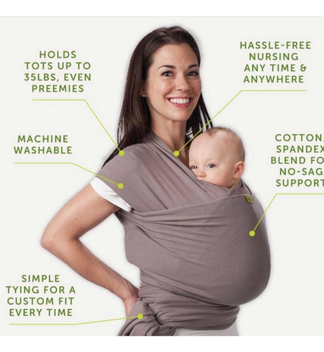 Imagen 6 de 7 de Canguro Porta Bebe Fular