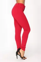 Comprar Pantalones Mujer Talles Grandes Bengalina Elastizados Negro