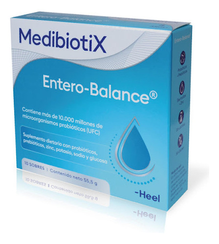 Mediobiotix Entero Balance Heel Caja X 10 Sobres