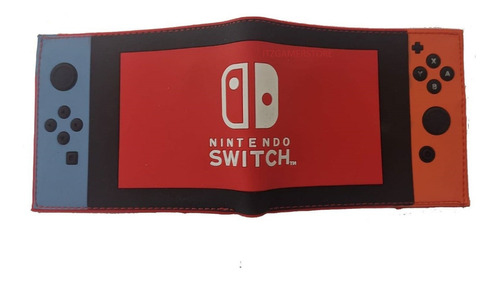 Cartera Billetera Modelo Consola Nintendo Switch Pvc