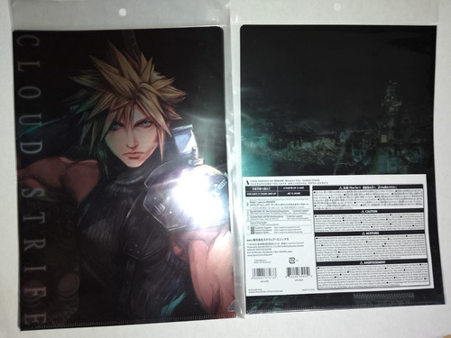 Folder De Metal, Cloud, Final Fantasy 7 Remake