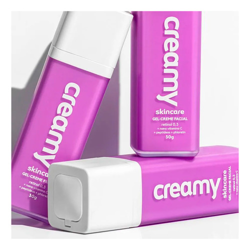 Kit 2x1 Creamy Gel Creme Retinol 0,3 + Calming Cream Vegano