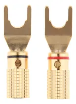 Comprar 2pcs Banana Y Spade Terminal Plug Tornillo