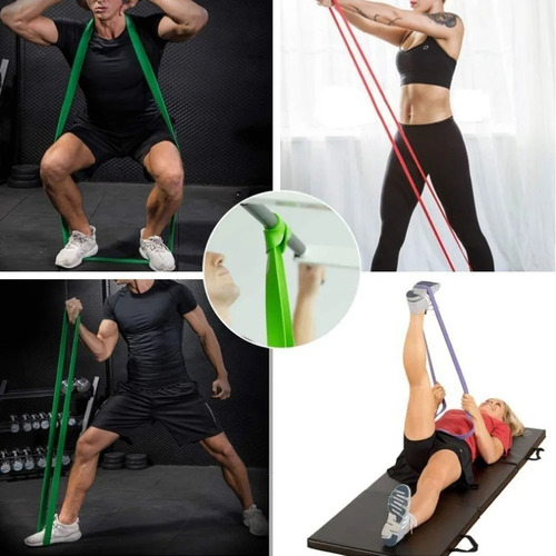 Banda Power Fit Resistente Fitness Crossfit Tension Alta