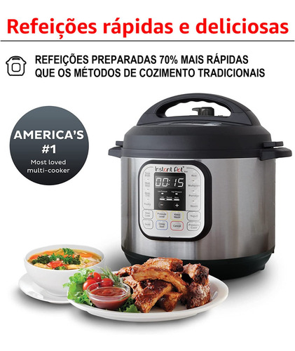 Instant Pot Duo V5 Panela De Pressão Smart Multiuso 7-em-1