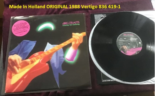 Vinilo Dire Straits Greatest Hits 1988 Money For Nothing 