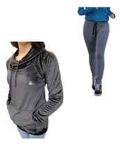 Comprar Conjunto! Buzo Plush Mujer Ng +pantalon Babucha Mujer Gs