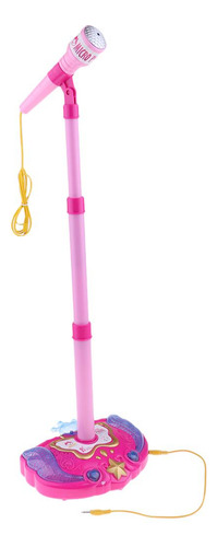 Karaoke Soporte Ajustable Con Micrófono Para Niños