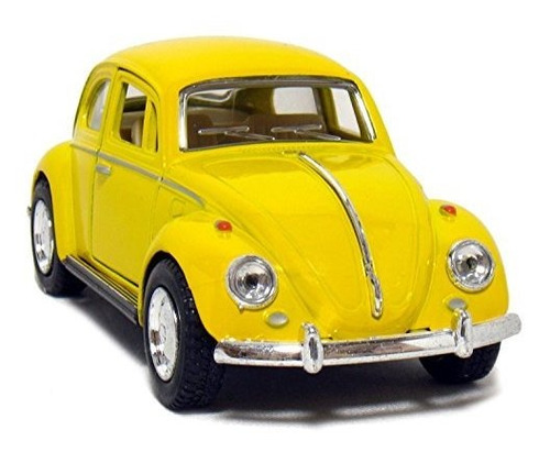 Brand: Kinsmart Yellow 1967 Classic Die Cast