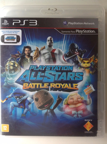 Ps3 Playstatio All Stars Battle Royale-com Cód. Online Pass