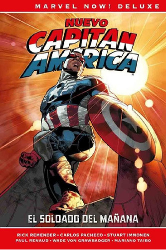 Marvel Now Deluxe Nuevo Capitán América 3 Soldado Del Mañan