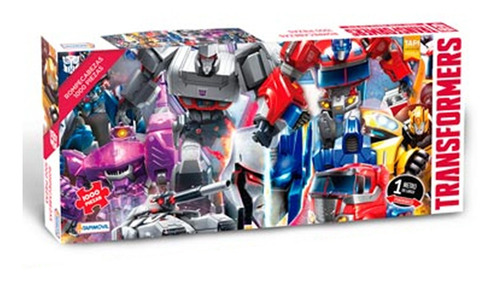 Puzzle Transformers 1000 Piezas Panoramico - Tapimovil - Dgl