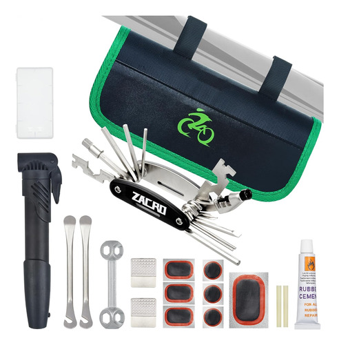 Bike Repair Kit, Bicycle Tool Kit Set, Bike Tire Patches Fix