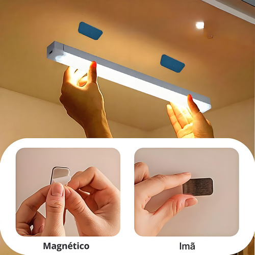 Barra De Iluminación Led Con Sensor De Presencia De Inducció