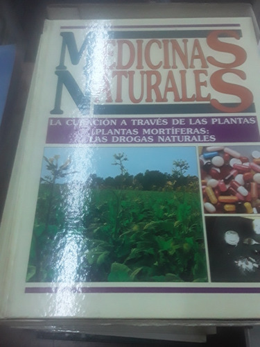 Libros De Tapa Dura - Medicinas Naturales - Lote X3 Con Caja