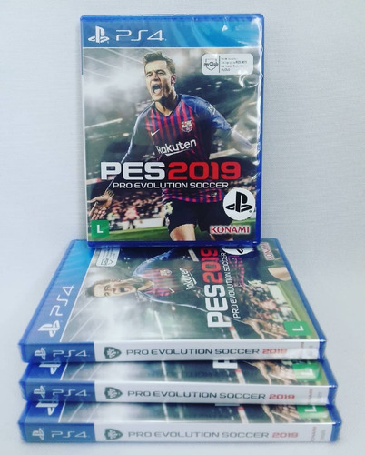 Jogo Pes 2019 Pro Evolution Soccer Para Ps4 - Mídia Física