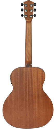 Bamboo, Guitarra Electroacústica Zurda Mahogany Con Funda
