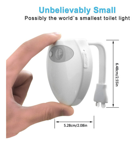 . Carga Usb De Luz Uv De Luz Nocturna De Baño De 16 Colores