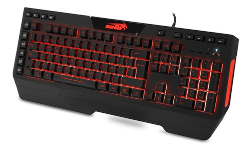 Teclado Gamer Sentey Stronx Gs-5755 3 Leds 18 Grupos Macros