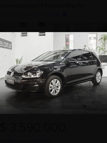Imagen 7 de 8 de Volkswagen Golf 2016 1.4 Comfortline Tsi