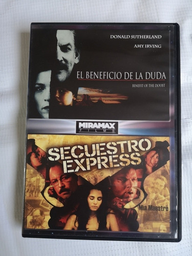 El Beneficio De La Duda Y Secuestro Express Doble Película 