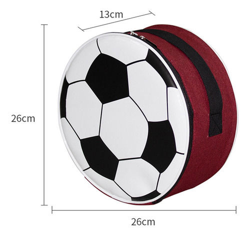 Cesta De Picnic Soporte Impermeable Camping Bowl Bolsa Rojo