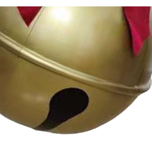 Adorno Gigante Con Forma De Bola De Navidad Inflable, Color