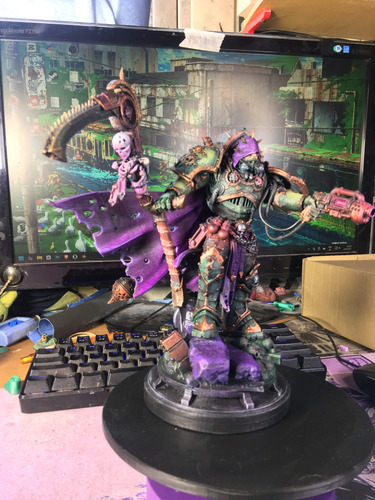 Figura De Primarca Mortarion W40k 20 Cm 3d