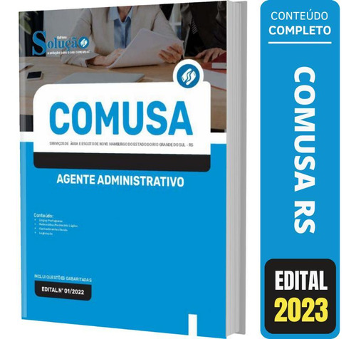 Apostila Concurso Comusa Rs Agente Administrativo