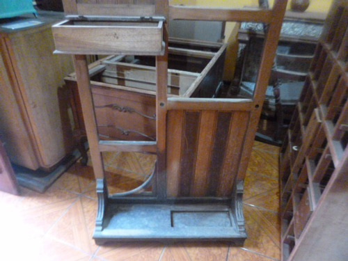 Imagen 7 de 7 de Antiguo Mueble, Perchero De Cedro