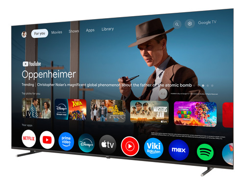Smart Tv Kanji 75 Pulgadas Qled Google Tv 4k Kj-75st005-2q