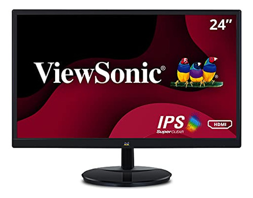 Monitor Led 24puLG Ips 1080p Con Hdmi Y Vga - Viewsonic