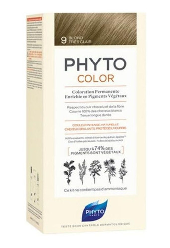 Phytocolor 9 Rubio Muy Claro - Phyto Tinte