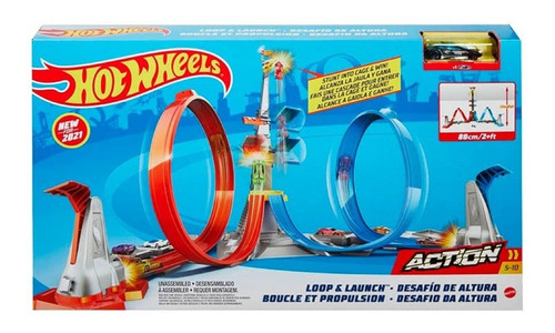 Hot Wheels Pista Desafio De Altura