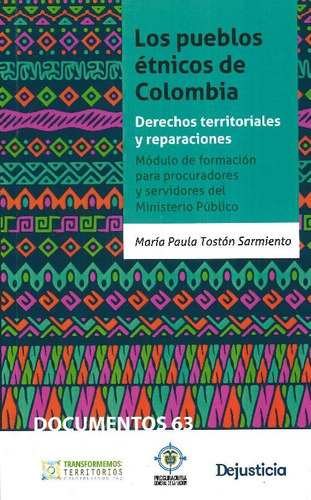 Libro Pueblos Etnicos De Colombia De María Paula Tostón Sarm