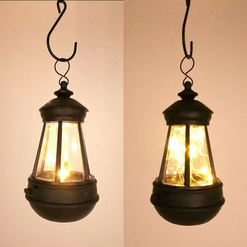 Farol Solar Colgante Con Luz Led Para Patio, Jardín, Decorac