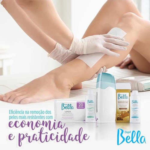 Depilação Kit Aparelho Rollon + 5 Refil Cera Rollon Bivolt