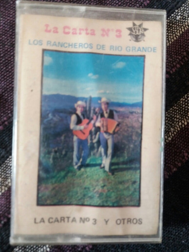 Cassette De Los Rancheros De Rio Grande La Carta N°3 (618