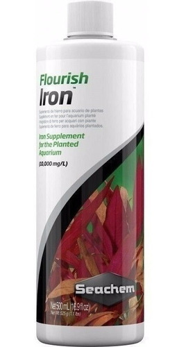 Seachem Flourish Iron 100ml Fertilizante Plantados Hierro