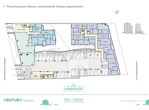 Imagen 30 de 30 de Alquiler Apartamento - La Blanqueada - 1 Dormitorio - A Estrenar