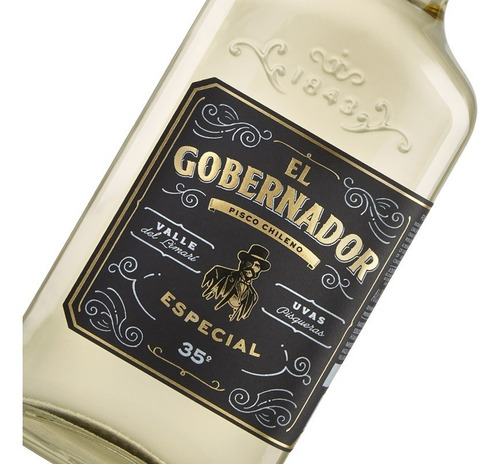 Imagen 3 de 5 de Pack 2x Pisco El Gobernador Miguel Torres 40° Y 35°