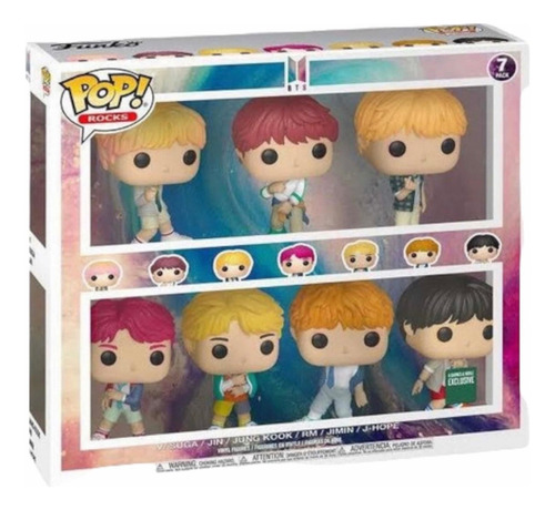 Funko Pop Bts Set 7 Jung Kook Jimin J Hope Suga Jin Rm & V