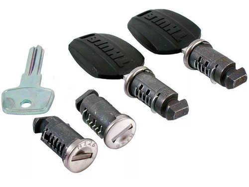 Thule 4504 - 4 Fechos & 2 Chaves  (544) One Key System