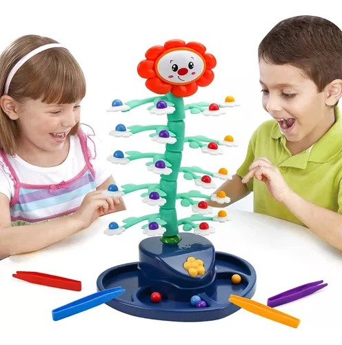 Juego De Mesa Interactivo Girasol Sacudidor Motricidad Fina