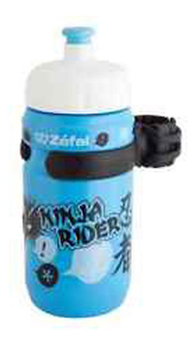 Anfora Botella Agua Bicicleta Azul 350ml Ninja Zefal