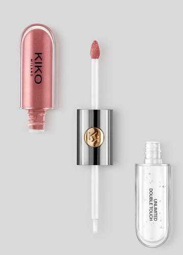 Labial Líquido Doble Kiko Milano Unlimited Tono 120 Rosy Mauve
