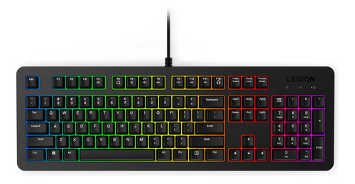 Teclado Para Juegos Lenovo Legion K310 Rgb Con Cable Resiste