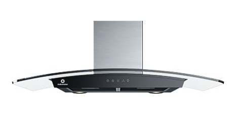 Imagen 2 de 3 de Campana Extractora Indurama Cei-90nevc Tipo Chimenea 3 Vel